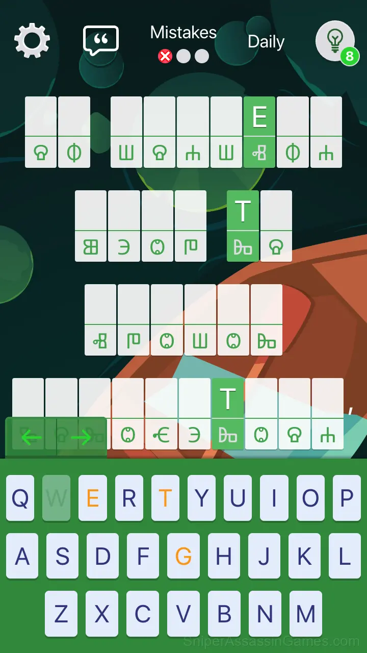 Cryptogram: Cipher gameplay screenshot 4