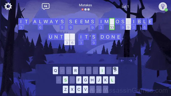 Cryptogram: Cipher gameplay screenshot 6