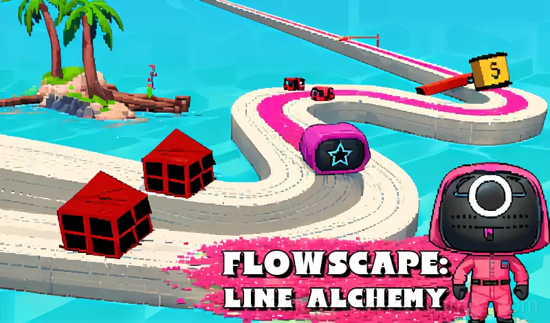 Play FlowScape: Line Alchemy