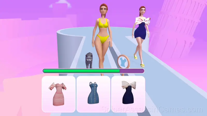 Fashion Challenge Catwalk Run gameplay screenshot 4