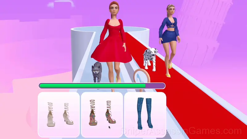 Fashion Challenge Catwalk Run gameplay screenshot 5