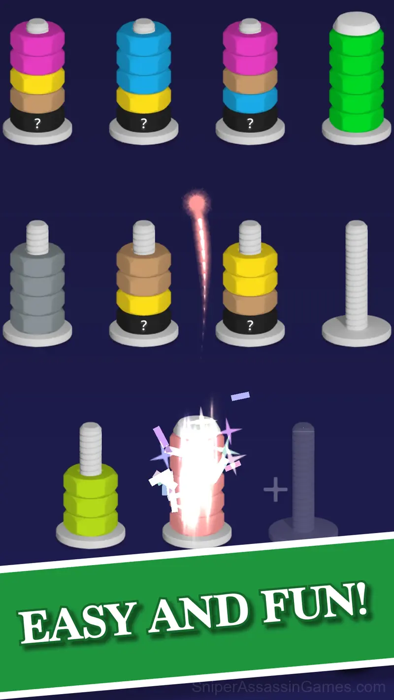 Nut Sort: Build the City gameplay screenshot 3