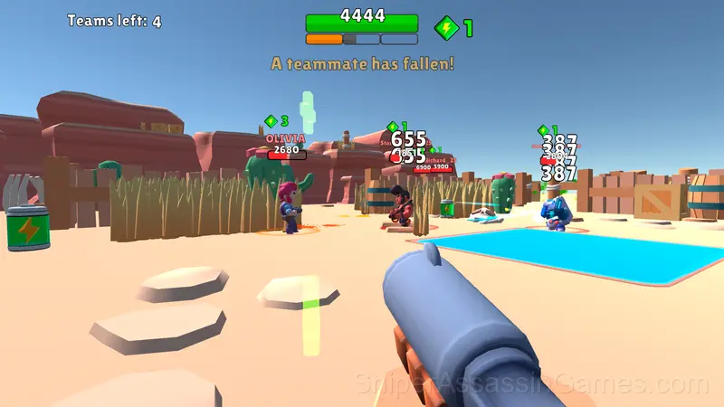 Brawler Simulator 3D First Person Shooter gameplay screenshot 1