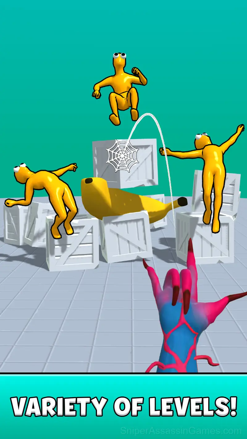 Playground Man Mod! Web of Destruction! gameplay screenshot 1