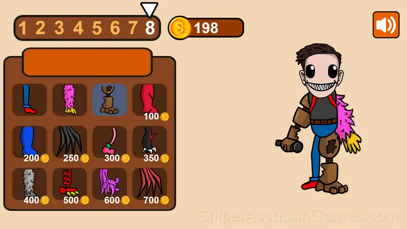 Create a Skullboy Monster gameplay screenshot 3