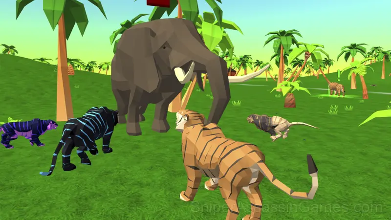 Tiger Simulator 3D gameplay screenshot 2