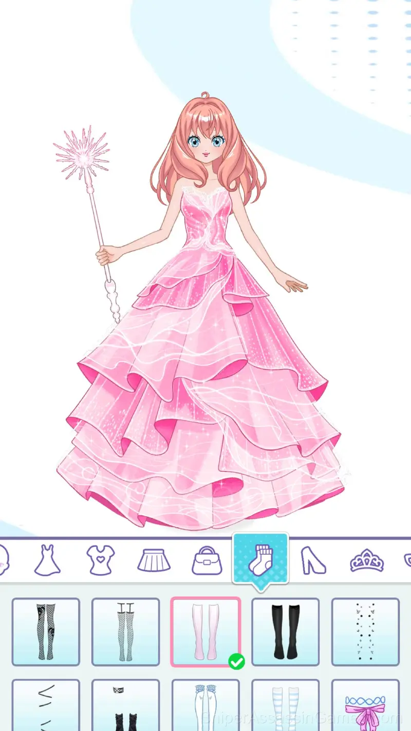 Idol Livestream: Doll Dress Up gameplay screenshot 2