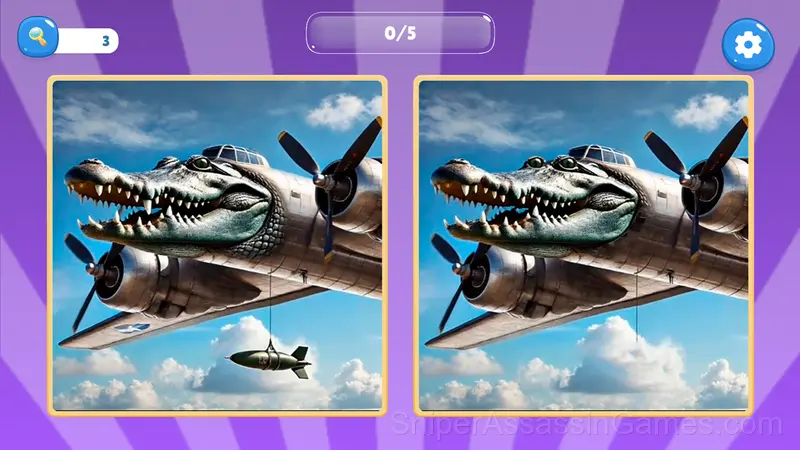 Find Differences: Italian Animals gameplay screenshot 1