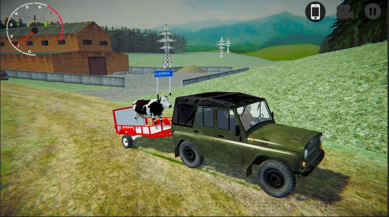 Russian Suv Off-Road Online gameplay screenshot 2