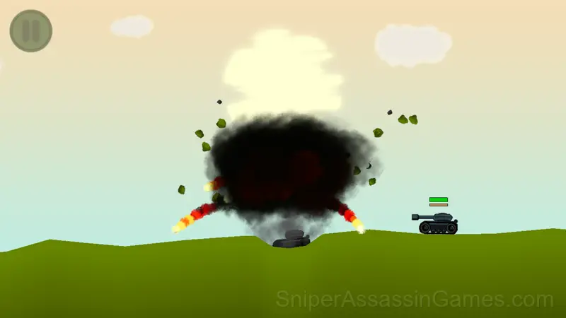 Tanks: Island Battle gameplay screenshot 2