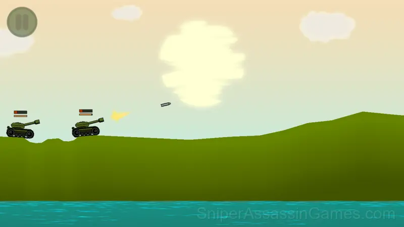 Tanks: Island Battle gameplay screenshot 3