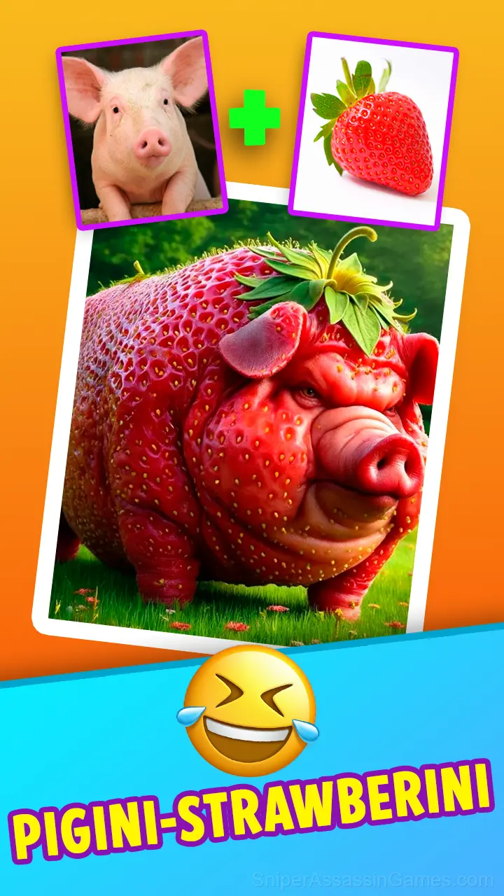 Create funny italian animals! gameplay screenshot 2