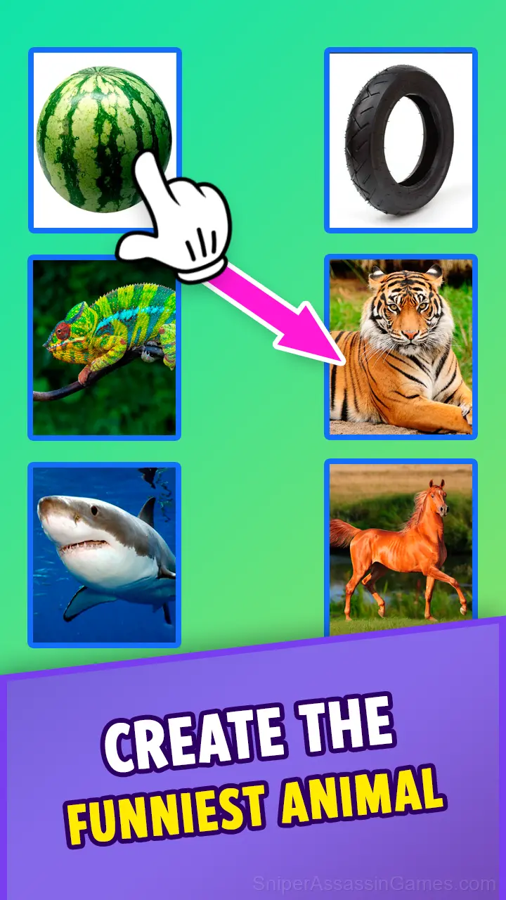 Create funny italian animals! gameplay screenshot 3