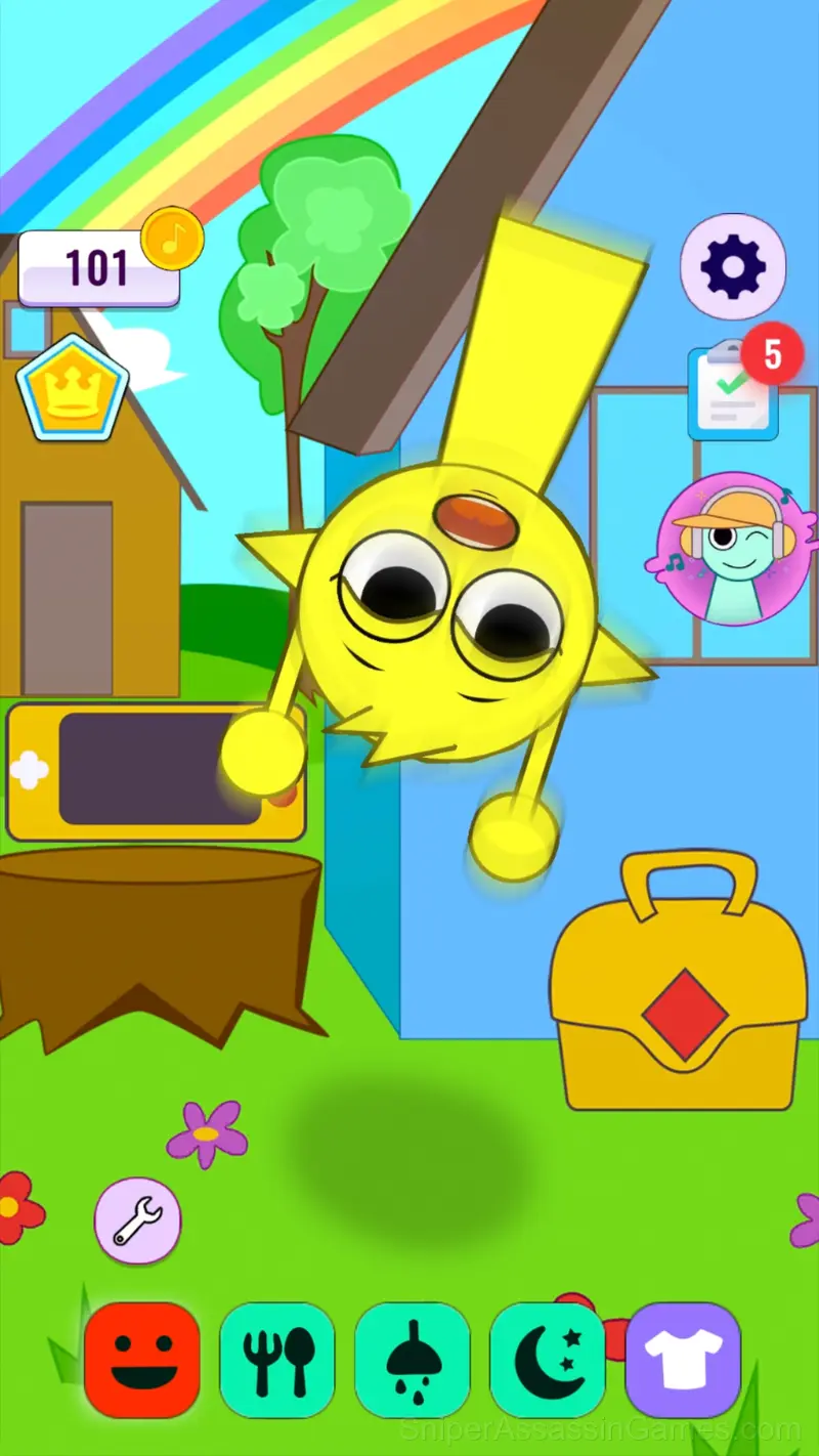 My Sprunki Incredibox Pet: Create Your Own Morph! gameplay screenshot 1