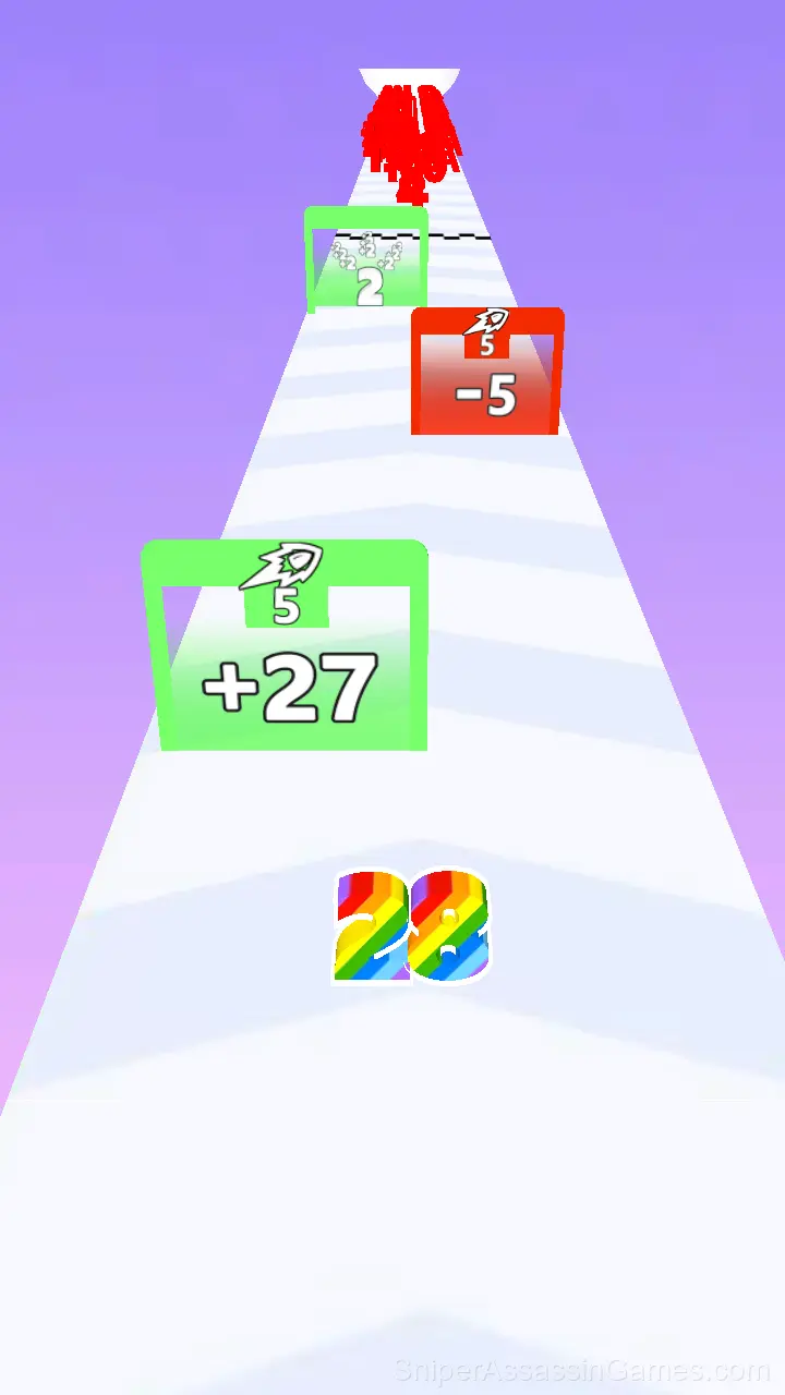 Number Master: Merge Run gameplay screenshot 1