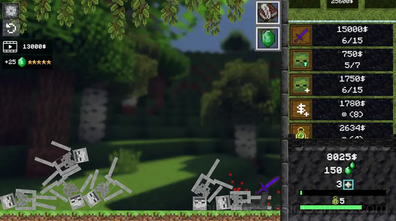 Destroy Monsters - Mine MOD! gameplay screenshot 3
