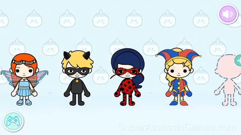 Toca Life - dress up for girls gameplay screenshot 1