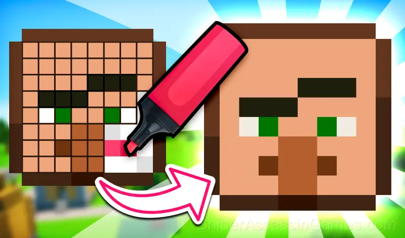 Play Draw Mine Mobs!