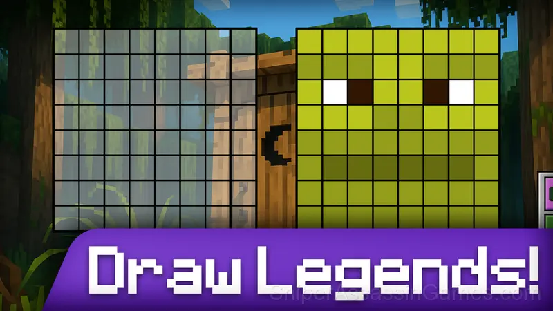 Draw Mine Mobs! gameplay screenshot 4