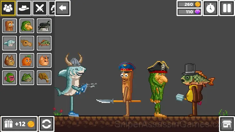 Tung Tralala Playground: Italian Meme Sandbox gameplay screenshot 1