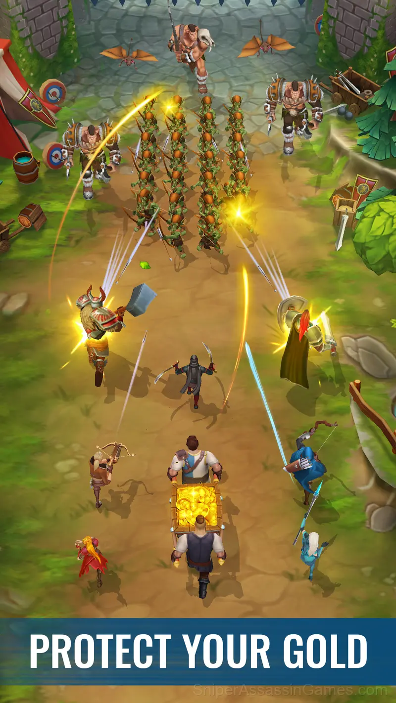 Raid & Rush gameplay screenshot 4