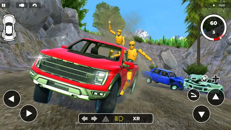 Beam Drive: Car Crash Test Simulator gameplay screenshot 1