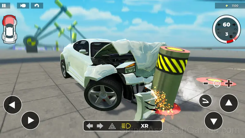 Beam Drive: Car Crash Test Simulator gameplay screenshot 2