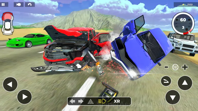 Beam Drive: Car Crash Test Simulator gameplay screenshot 3
