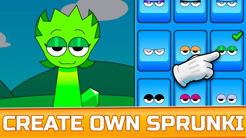 Sprunki Phase Playground: Create Sprunki and Music gameplay screenshot 1
