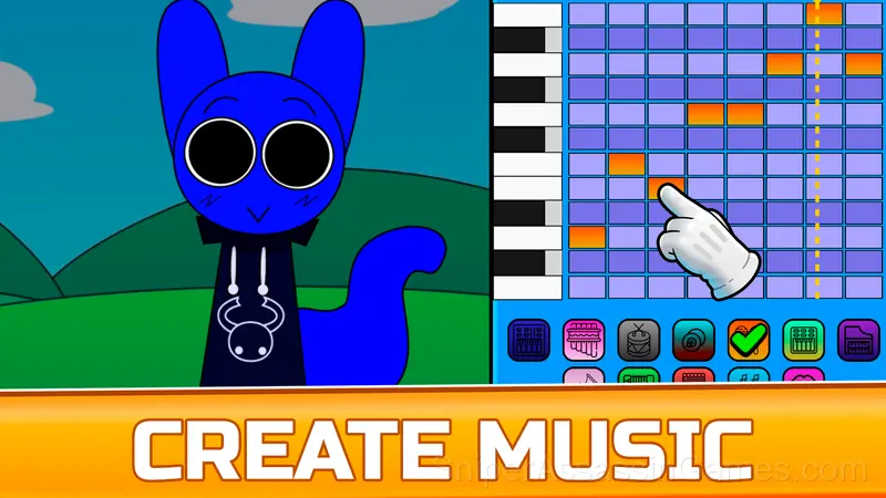 Sprunki Phase Playground: Create Sprunki and Music gameplay screenshot 3