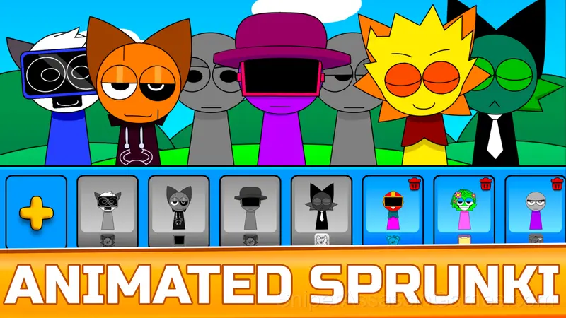 Sprunki Phase Playground: Create Sprunki and Music gameplay screenshot 4
