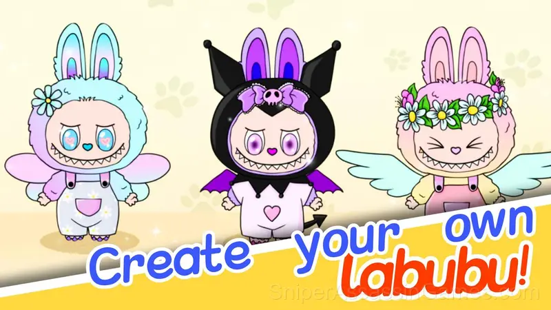 Labubu - create your own monster! gameplay screenshot 1