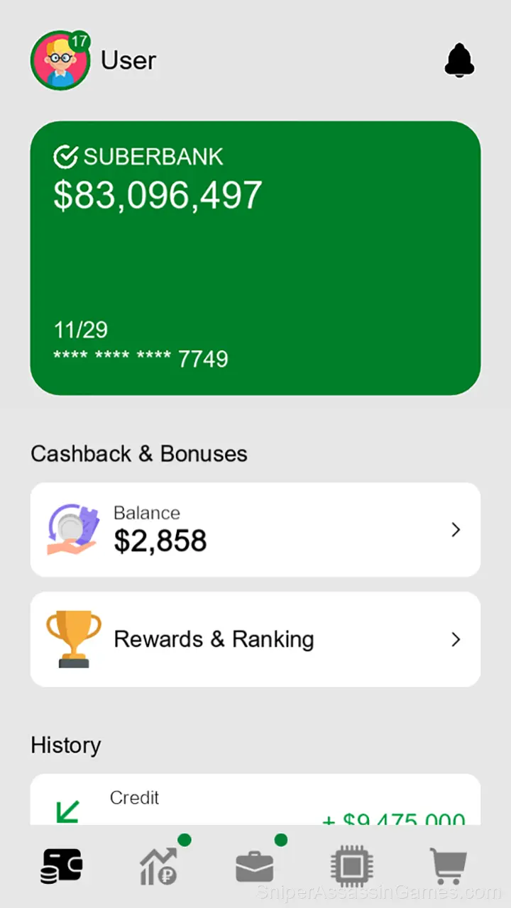 Bank Online: More Money Mod gameplay screenshot 1