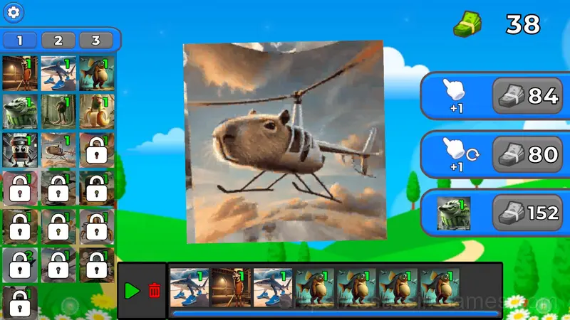 Brainrot clicker: Make music from italian animals! gameplay screenshot 2