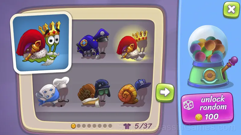 Snail Bob 3: Mysterious Island gameplay screenshot 2