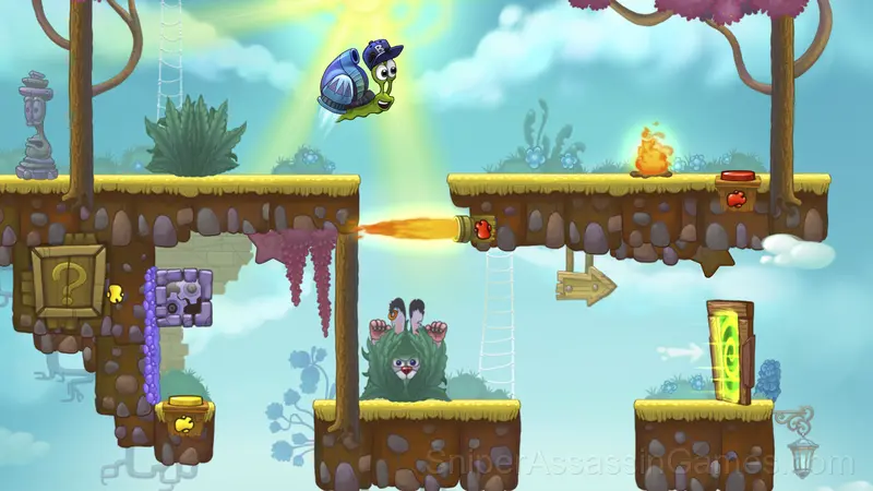 Snail Bob 3: Mysterious Island gameplay screenshot 3