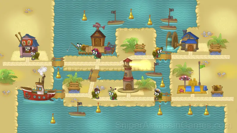Snail Bob 3: Mysterious Island gameplay screenshot 4