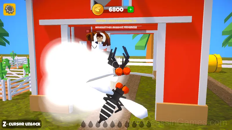 Mosquitoes VS Humans gameplay screenshot 3