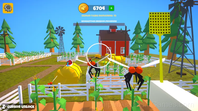 Mosquitoes VS Humans gameplay screenshot 4