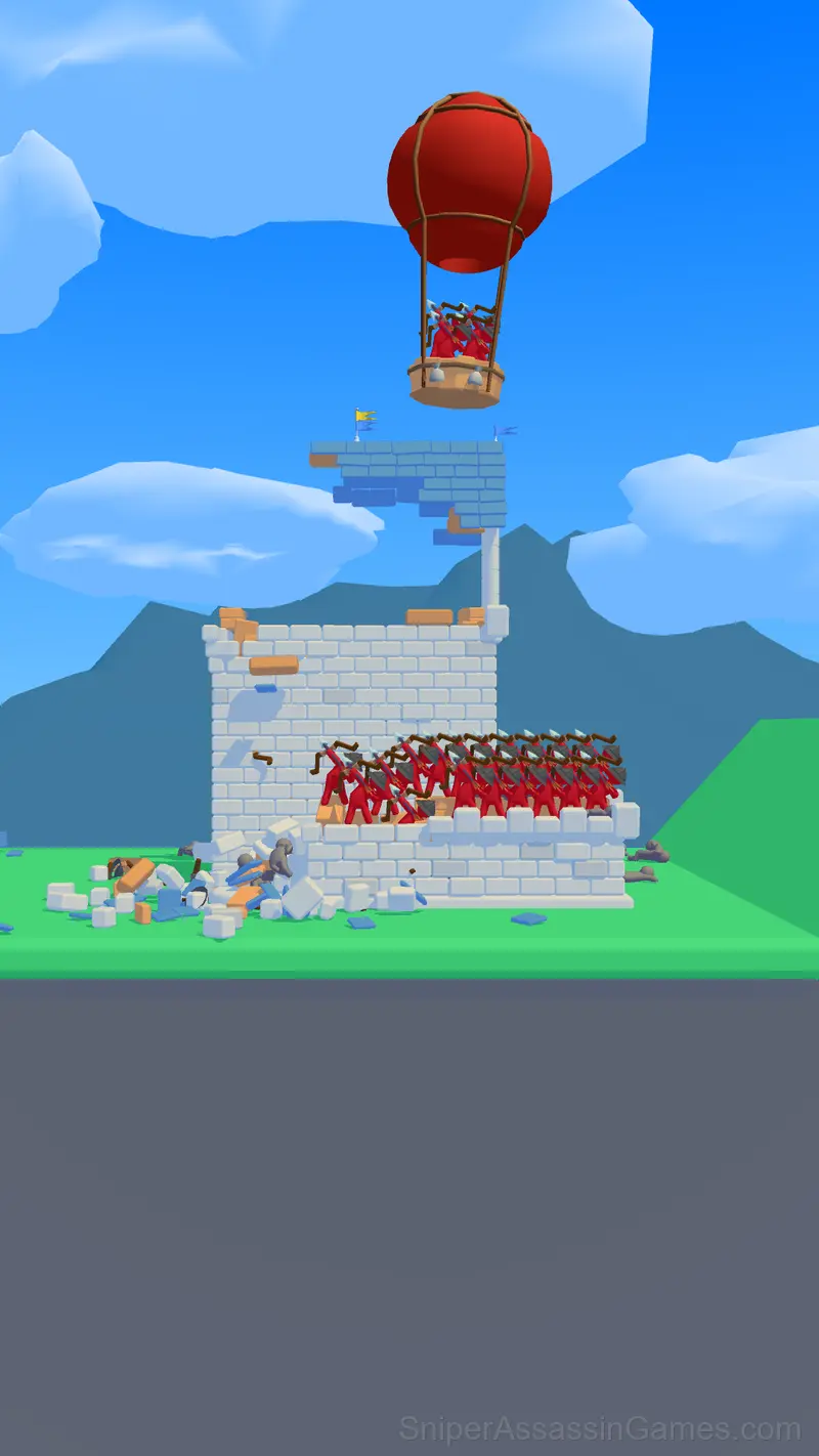Archers Heroes: Castle War gameplay screenshot 3