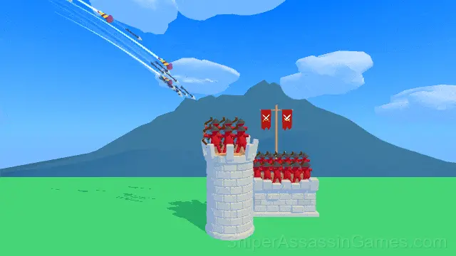Archers Heroes: Castle War gameplay screenshot 4