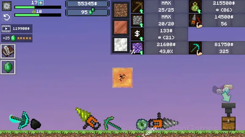 One Block Simulator - Mine MOD! gameplay screenshot 3
