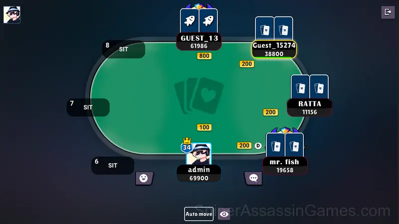 Poker Online gameplay screenshot 3