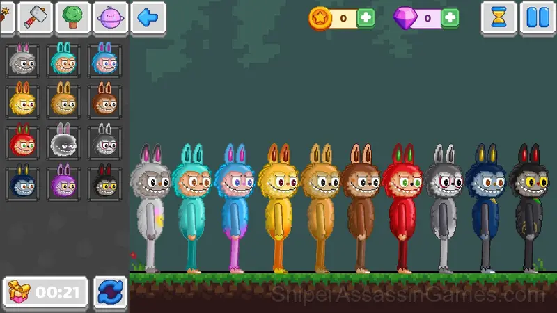 Labubu Playground: Ragdoll Sandbox gameplay screenshot 1