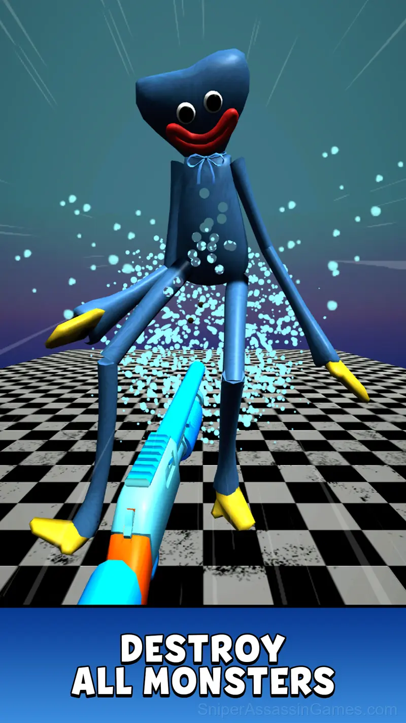 Shotgun Playtime! Poppy Monsters Hunt! gameplay screenshot 1
