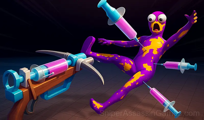 Play Spray Attack Playground! Infect All Enemies!