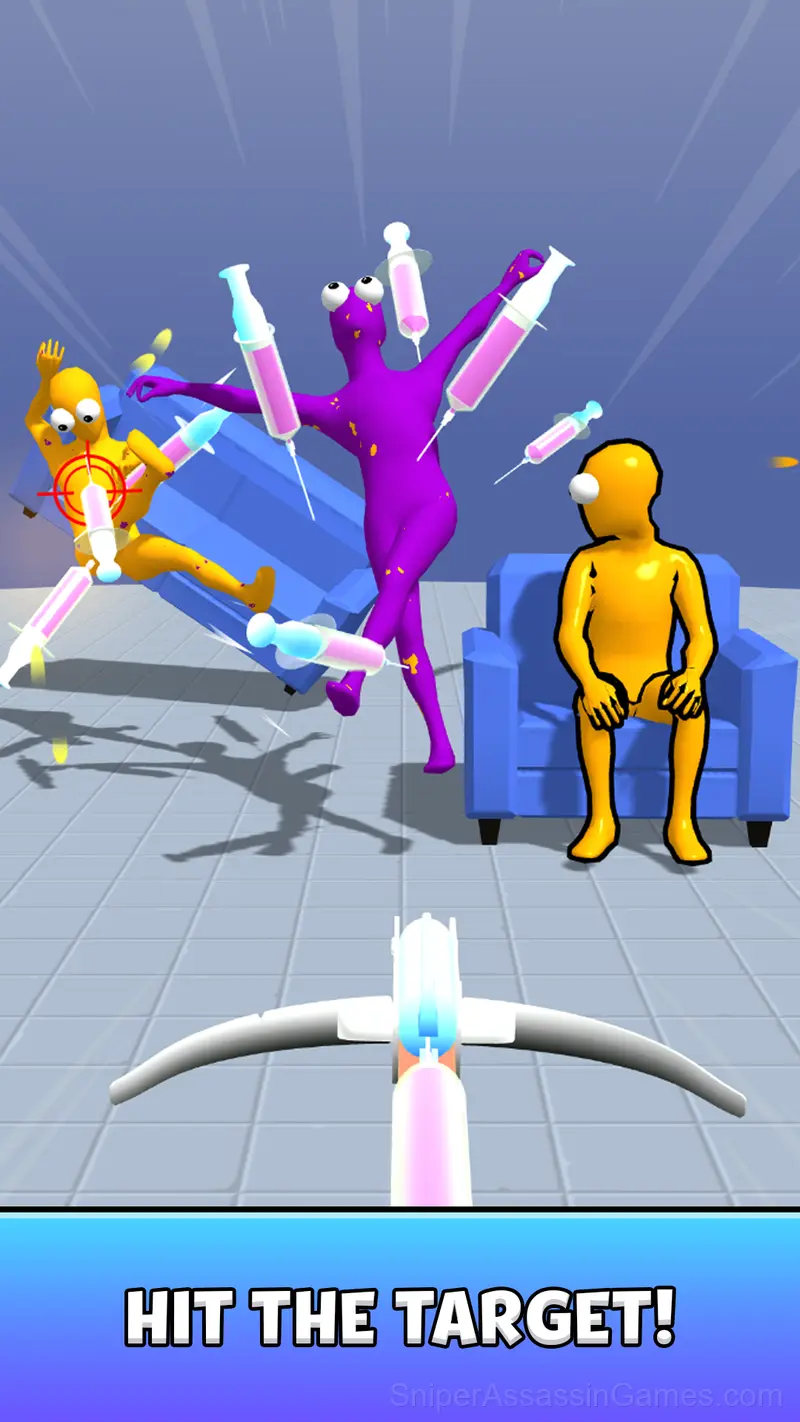 Spray Attack Playground! Infect All Enemies! gameplay screenshot 2