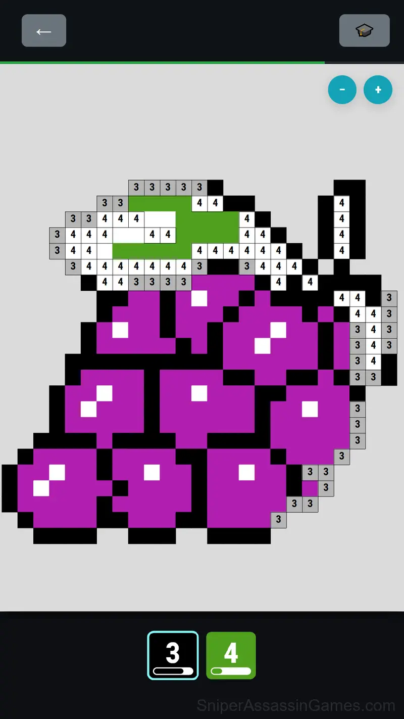Pixel Assembly: Paint by Numbers gameplay screenshot 3