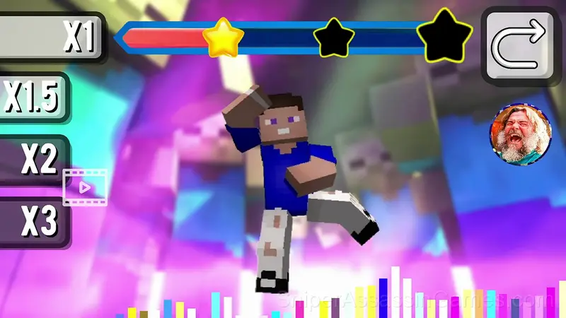 Mine Dancing! Vladus & Lenya! FixEye, Kompot! gameplay screenshot 2