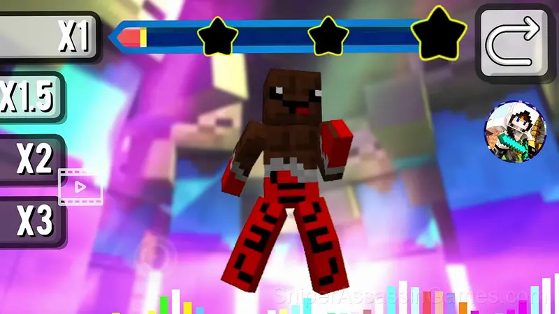 Mine Dancing! Vladus & Lenya! FixEye, Kompot! gameplay screenshot 3